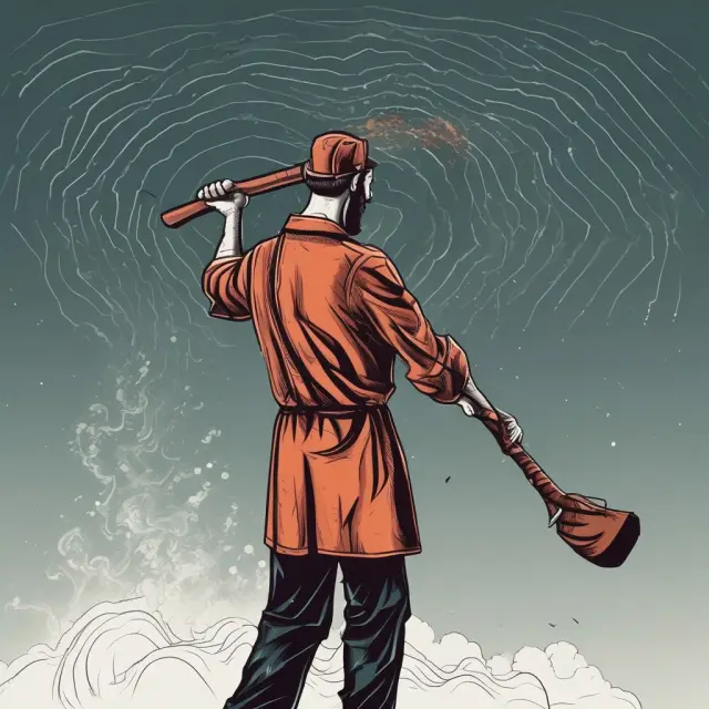 Trader holding an axe influences quotes, prices, and trades in financial markets