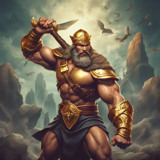 A skilled trader safeguarding their investments using an axe in the midst of volatile financial markets