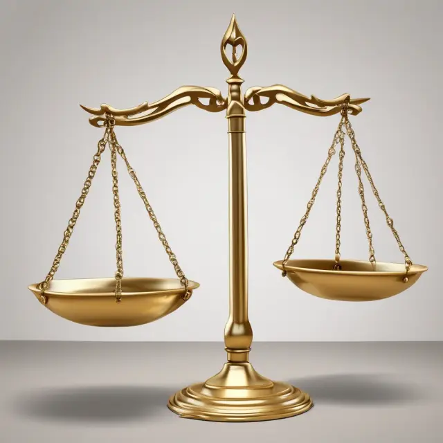 Scales tipped with golden coins symbolizing high back-end ratios and successful mortgage applications