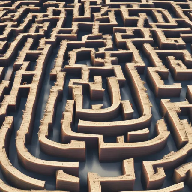 A maze symbolizing GAAP compliance challenges in implementing backflush costing