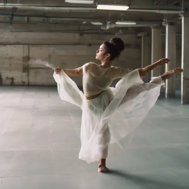 A ballet performance featuring three dancers representing backflush, traditional, and activity-based costing systems.