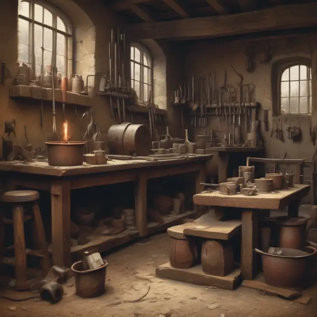A blacksmith