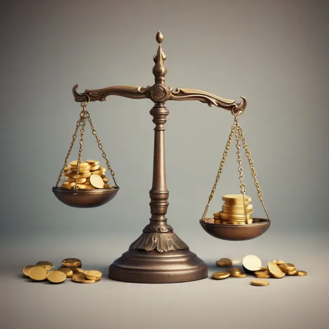Scale with gold and debt: Balancing the impact of uncollectible accounts on business finances