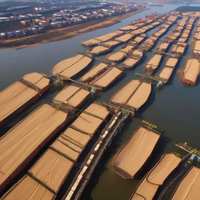 Seesaw representing global demand, production costs, and lead times impacting the height of the Baltic Dry Index