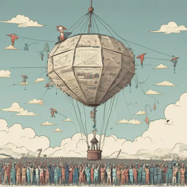 People following the crowd, driving market trends and asset price fluctuations due to the bandwagon effect.