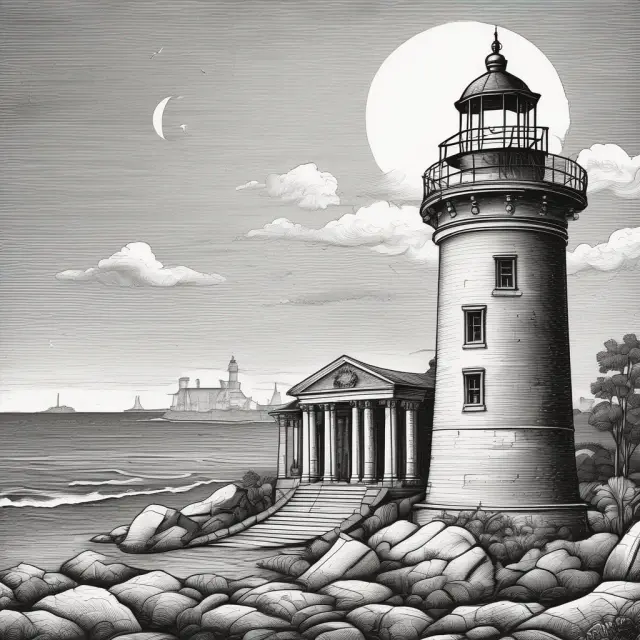 A lighthouse beaming the Bank Bill Swap Rate over the choppy waters of the Australian financial market, guiding institutional investors towards their destination
