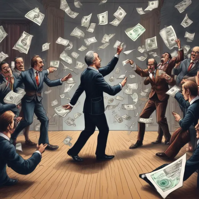 Banks exchange bank bill rates on a stage, ASX calculates average rate with risk premium