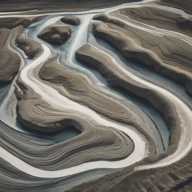 A winding river symbolizes the versatility and adaptability of a current account as a demand deposit
