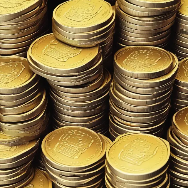 The FDIC shield protectively covers a pile of gold coins, representing safeguarded bank deposits