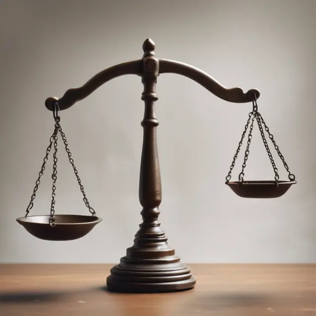 Two scales balance different aspects of finance: Bank Confirmation Letter symbolizes borrower