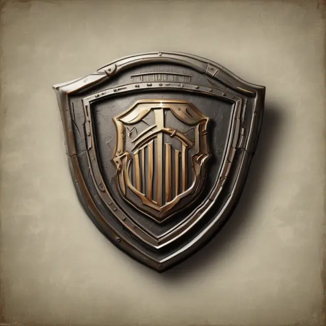 Bank draft shield, illustrating the protection provided by genuine drafts against counterfeit instruments