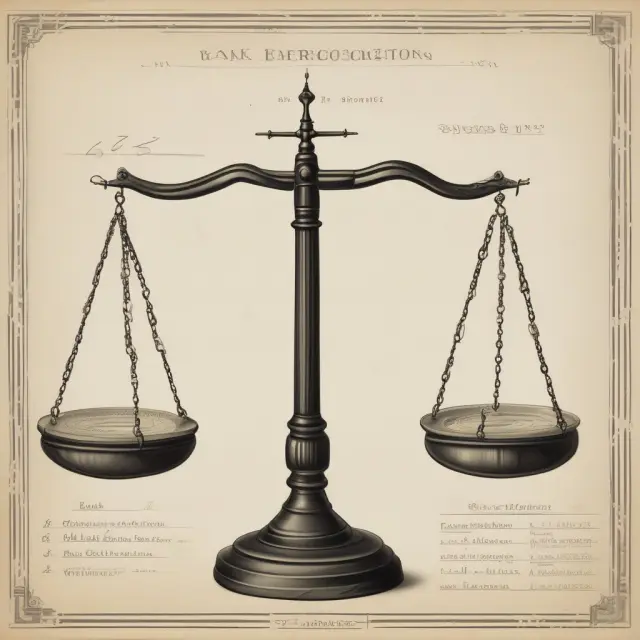 Scale balancing bank statements for accurate reconciliation