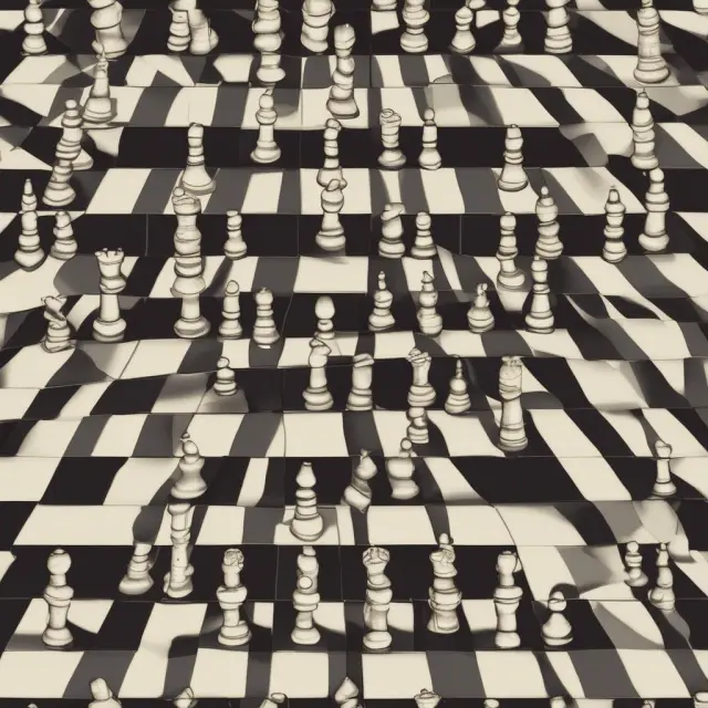Chessboard illustrates barrier options strategies: hedging, downside protection, and speculative trading.