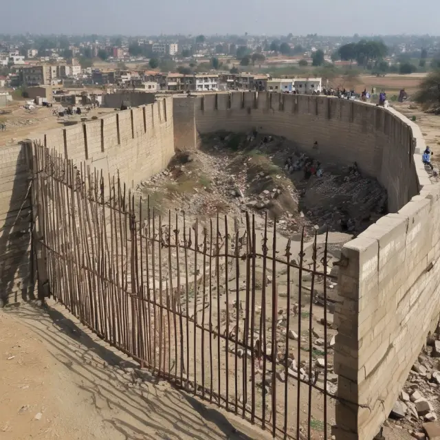 An image of multiple fortified walls blocking the way for new businesses entering different industries
