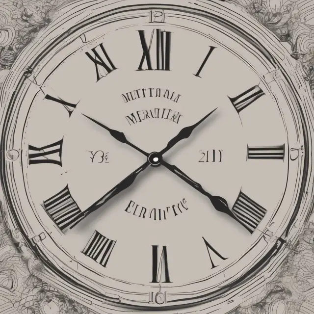 Clock face depicting monthly and yearly inflation rates, showcasing how base effect influences percentage changes
