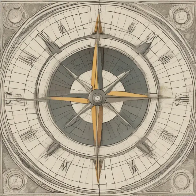 A compass with clear objectives, realistic expectations, and a flexible baseline guiding successful project completion