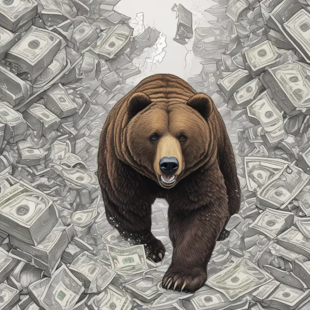 A sea of investors transitioning from bearish to bullish, representing the financial industry