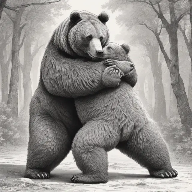 Bear hug offer visualized as a dance between risk and reward, demonstrating transparency, communication, and defensive strategies