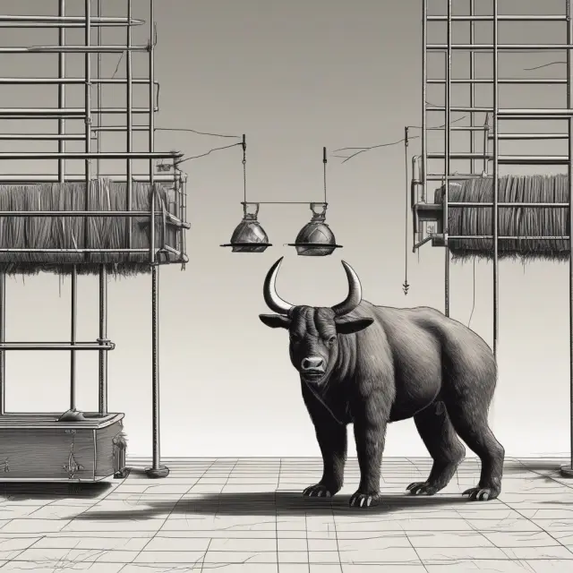 A bear and bull trap side by side, representing the opposite yet equally deceptive nature of market reversals