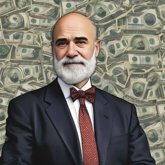 An economist, Ben Bernanke, sailing through a vast sea of data with the Brookings Institution
