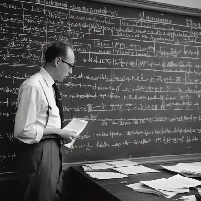 Benjamin Graham researching the efficient markets and applying margin of safety principles to uncover undervalued investments