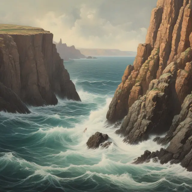 Sailor steers clear of jagged-cliff pitfalls while negotiating at the table