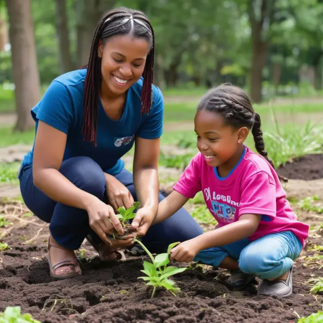 A proactive teacher nurturing young students