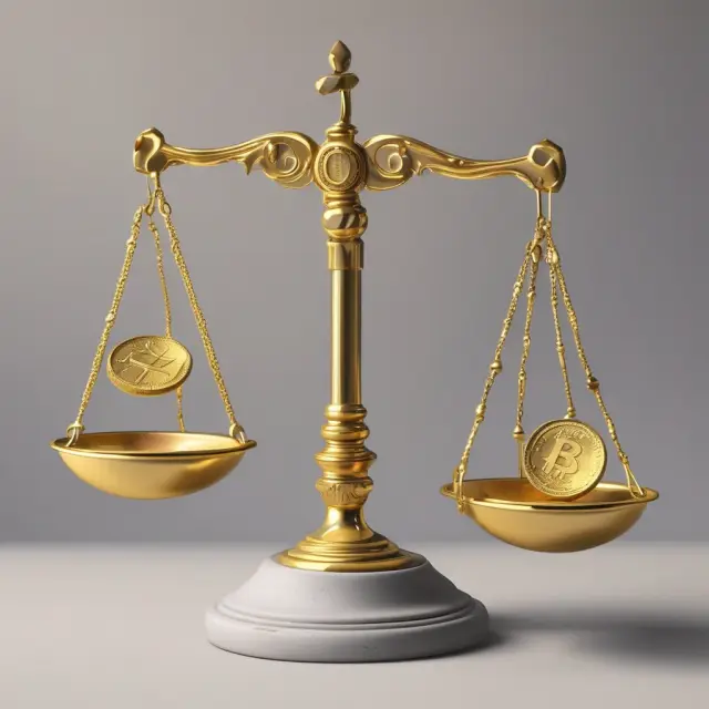 Golden scale balances advantages (coin) and disadvantages (stone) of Bond Equivalent Yield