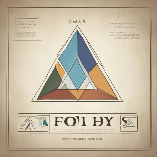 An image depicting a triangle of three interconnected entities - a contractor, project owner, and surety company, representing the trust-based relationship in bid bonds