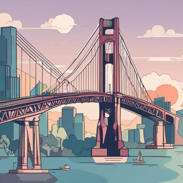 Bid and ask prices depicted as two rivers converging, symbolizing the connection between buyers and sellers