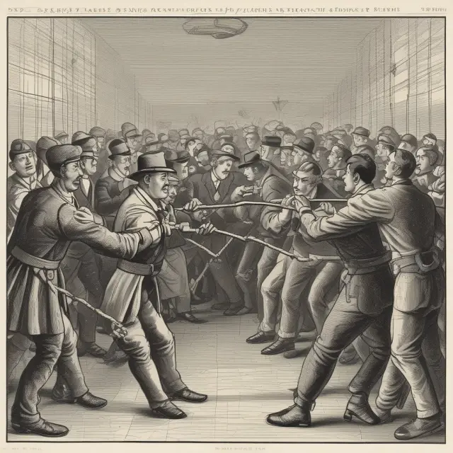 Bid and ask sizes engaging in a dynamic tug-of-war, symbolizing market liquidity and its impact on trading activities