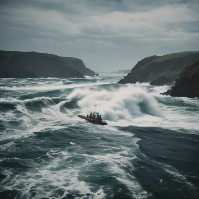 A small boat bravely sails between two continents, representing the challenges smaller companies face when navigating the complex waters of international trade agreements