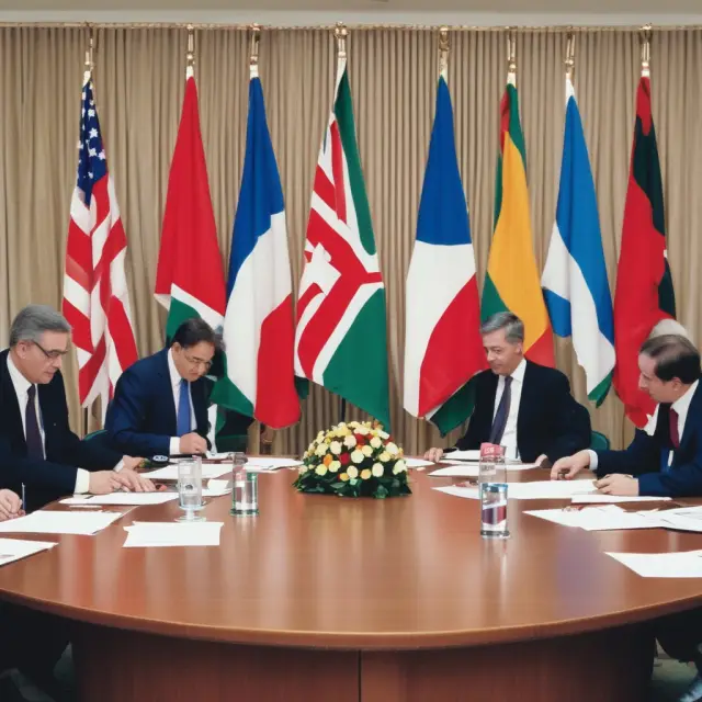 Nations engaging in bilateral trade discussions, guided by the WTO charter and OIE regulations