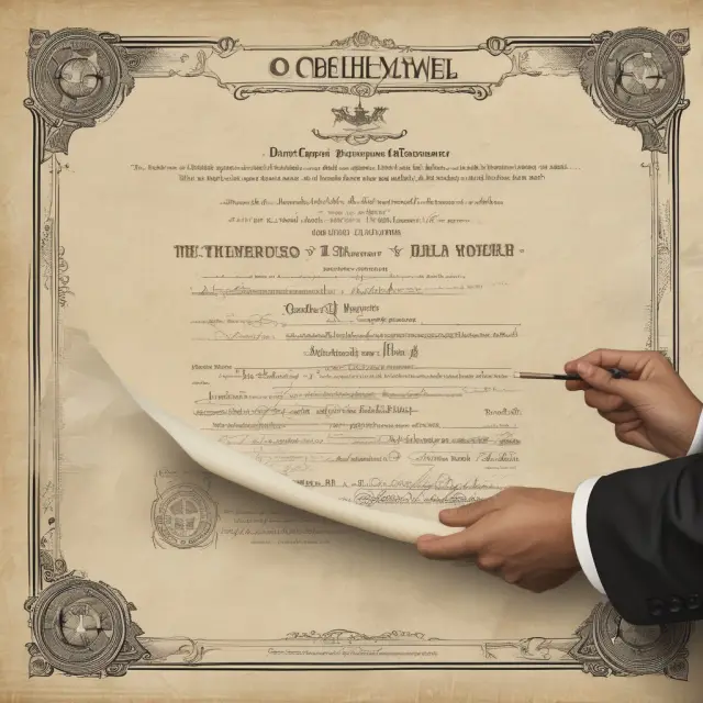 A shipper hands a scroll to a mythical phoenix representing a carrier, illustrating the importance of accurate bill of lading for safe and efficient shipping.