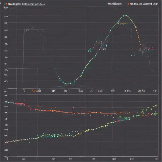 Visualization of a binomial distribution curve guided by the beacons representing expected value, variance, and skewness.
