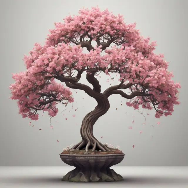 A vibrant tree representing the binomial option pricing model
