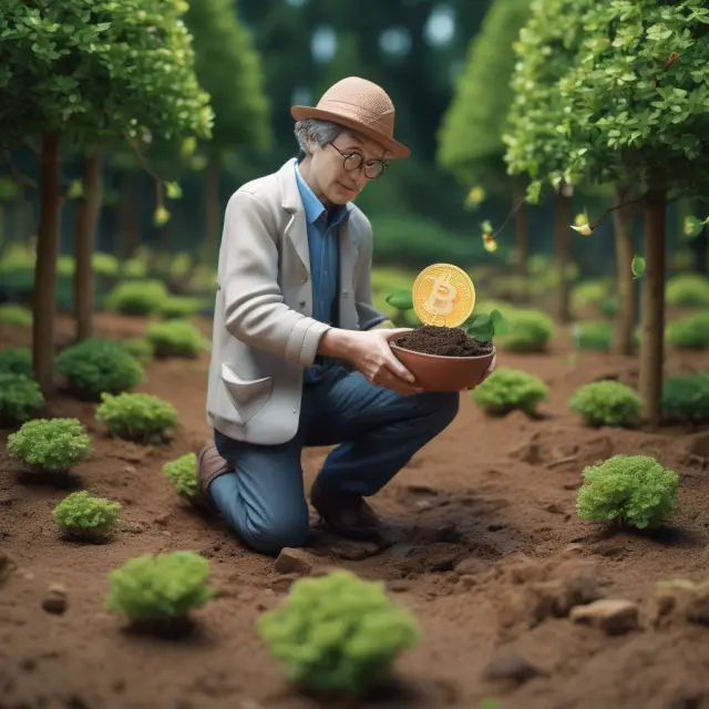 Satoshi Nakamoto sowing seeds for Bitcoin