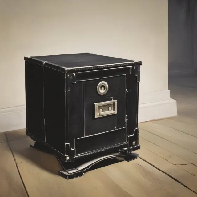 A timeline showing the origins of black box models in science and psychology, with historical milestones unfolding like a series of mysterious boxes revealing their secrets.