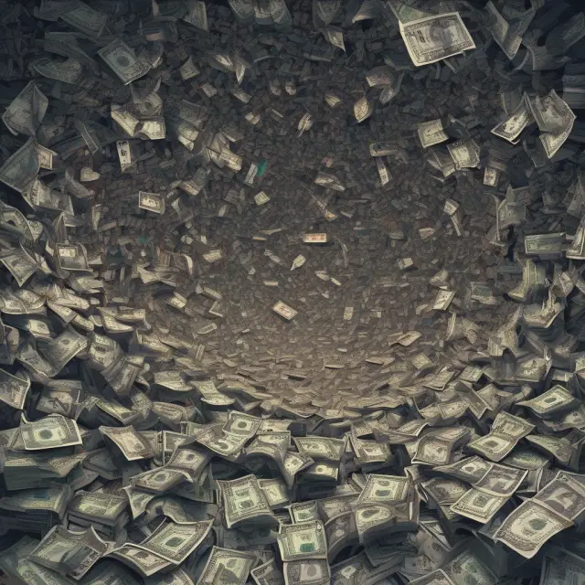 A whirlpool of black markets: drugs, arms, human trafficking, and currency trading.