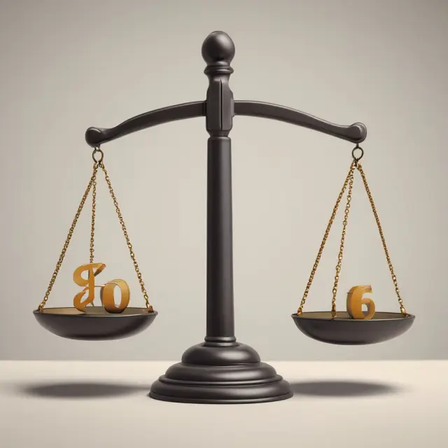 Scale balancing old and new interest rates, representing the advantages of blended rates for borrowers