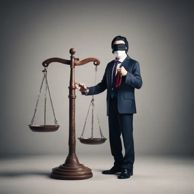 Trustee managing blind trust, maintaining impartiality and balance between individual
