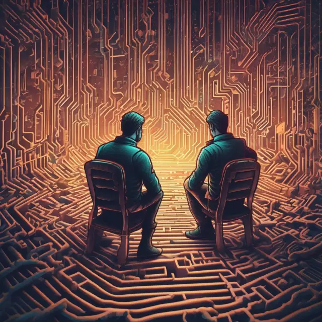 Guardians ensure transparency and compliance with FINRA regulations during block trades. Maze represents complexities of financial transactions.