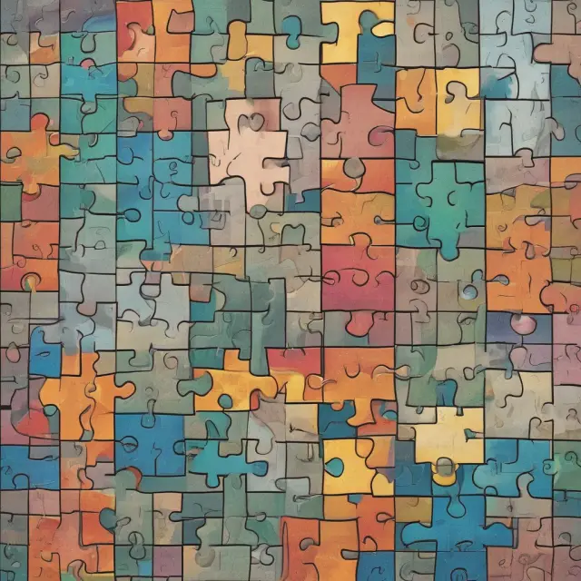 A jigsaw puzzle showcasing various trade blotters, each piece representing a unique insight into investment strategies and trends