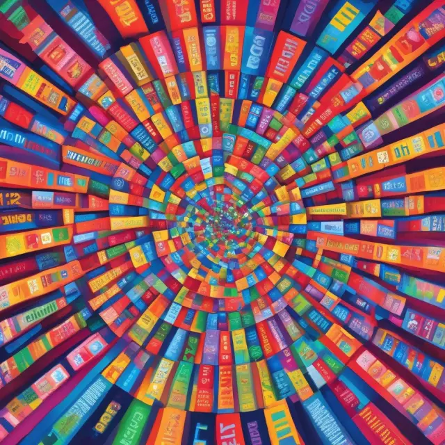 A colorful palette with CPI and PPI represented as distinct hues, illustrating their crucial role in interpreting economic trends from the Bureau of Labor Statistics.