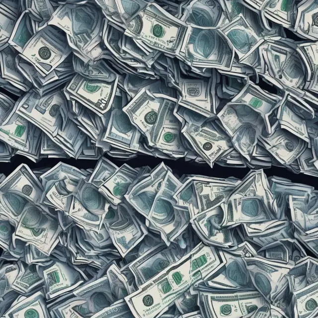 A stable foundation built from blue chip stocks, symbolizing financial stability and diversity within an investment portfolio