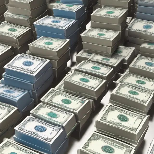 A stable foundation of blue chips forming the base for mutual funds and ETFs, symbolizing diverse investment strategies.