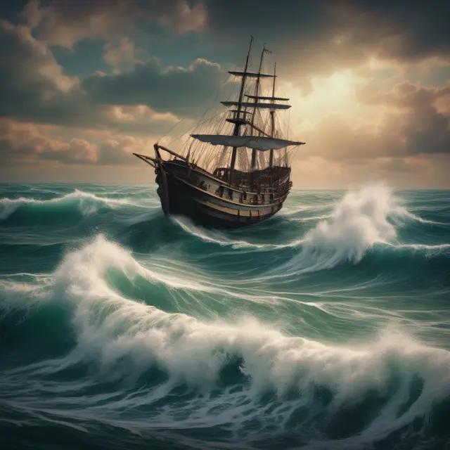 Ocean waves symbolize complex projects, and an impossible ocean illustrates the potential chaos caused by overcomplicating tasks.