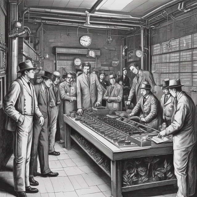 Visualizing boiler room history: an infographic illustrating key instances, tactics, and consequences
