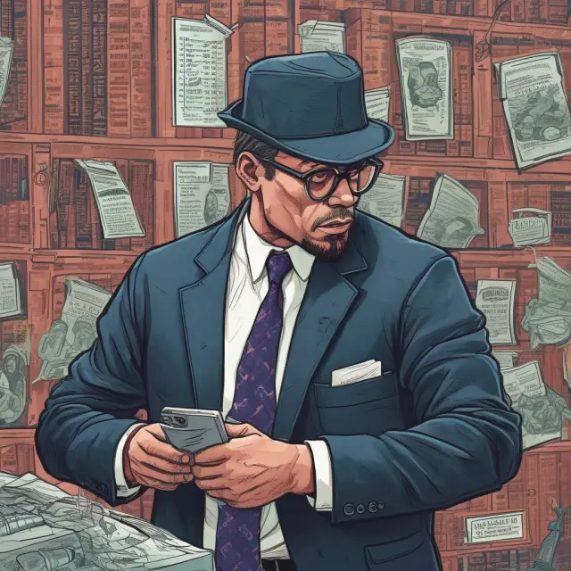 A metaphorical image of boiler room scammers depicted as sharks creating turbulent waters, using telemarketing tactics and deceit to manipulate investors