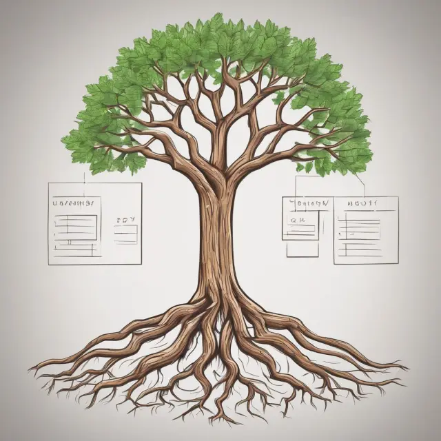 Tree with roots symbolizing General, Hybrid, and Separate BOLI accounts, representing various investment strategies, credit ratings, and transparency levels